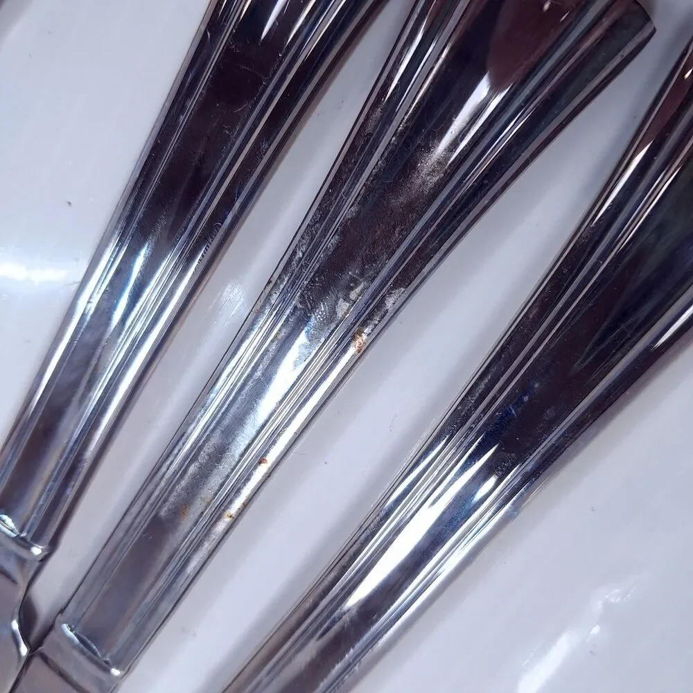 Reed & Barton Brookshire Solid Steak knife SET 4 silverware stainless steel